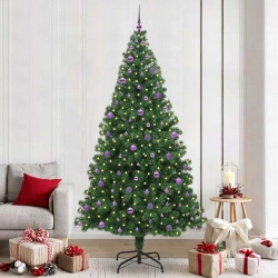Mākslīgā Ziemassvētku Eglīte Su 300 Led Ar Statīvu Zaļa 240 Cm Vidaxl