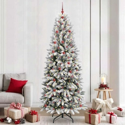 Mākslīgā Ziemassvētku Eglīte Su 300 Led Balts 93 X 93 X 240 Cm Vidaxl