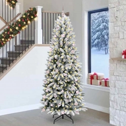 Mākslīgā Ziemassvētku Eglīte Su 300 Led Balts 93 X 93 X 240 Cm Vidaxl