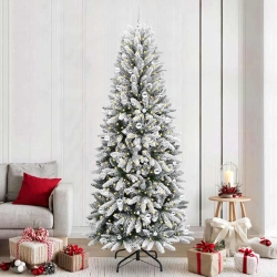Mākslīgā Ziemassvētku Eglīte Su 300 Led Balts 93 X 93 X 240 Cm Vidaxl
