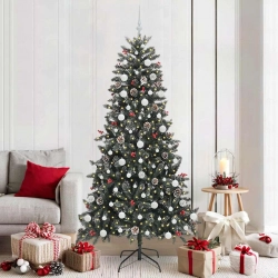 Mākslīgā Ziemassvētku Eglīte Su 300 Led Zaļa 114 X 114 X 210 Cm Vidaxl