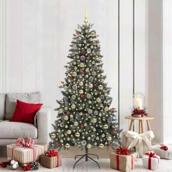 Mākslīgā Ziemassvētku Eglīte Su 300 Led Zaļa 114 X 114 X 210 Cm Vidaxl