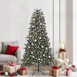 Mākslīgā Ziemassvētku Eglīte Su 300 Led Zaļa 114 X 114 X 210 Cm Vidaxl