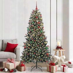 Mākslīgā Ziemassvētku Eglīte Su 300 Led Zaļa 114 X 114 X 210 Cm Vidaxl