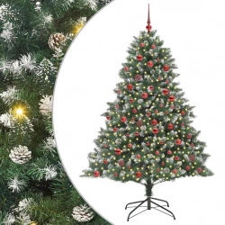 Mākslīgā Ziemassvētku Eglīte Su 300 Led Zaļa 126 X 126 X 180 Cm Vidaxl