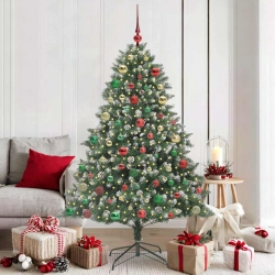 Mākslīgā Ziemassvētku Eglīte Su 300 Led Zaļa 126 X 126 X 180 Cm Vidaxl