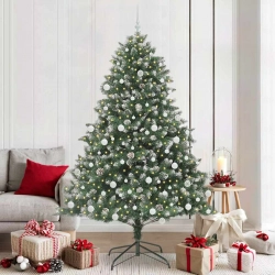 Mākslīgā Ziemassvētku Eglīte Su 300 Led Zaļa 140 X 140 X 210 Cm Vidaxl
