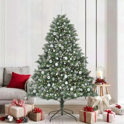 Mākslīgā Ziemassvētku Eglīte Su 300 Led Zaļa 140 X 140 X 210 Cm Vidaxl