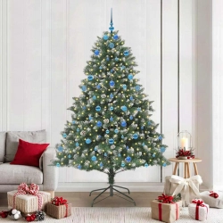 Mākslīgā Ziemassvētku Eglīte Su 300 Led Zaļa 140 X 140 X 210 Cm Vidaxl