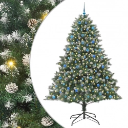 Mākslīgā Ziemassvētku Eglīte Su 300 Led Zaļa 160 X 160 X 240 Cm Vidaxl