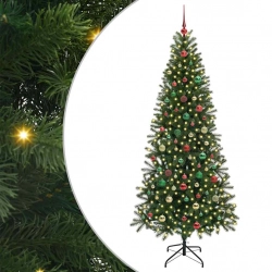 Mākslīgā Ziemassvētku Eglīte Su 300 Led Zaļa 180 Cm Pe Un Pvc Vidaxl