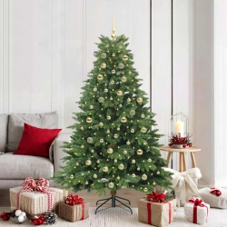 Mākslīgā Ziemassvētku Eglīte Su 300 Led Zaļa 180 Cm Pe Un Pvc Vidaxl
