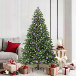 Mākslīgā Ziemassvētku Eglīte Su 300 Led Zaļa 180 Cm Pe Un Pvc Vidaxl