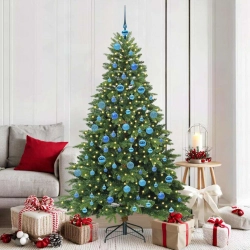 Mākslīgā Ziemassvētku Eglīte Su 300 Led Zaļa 180 Cm Pe Un Pvc Vidaxl
