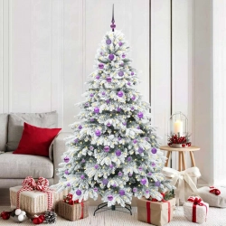 Mākslīgā Ziemassvētku Eglīte Su 300 Led Zaļa 180 Cm Pe Un Pvc Vidaxl