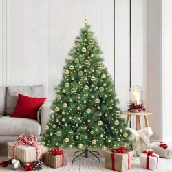 Mākslīgā Ziemassvētku Eglīte Su 300 Led Zaļa 180 Cm Pe Un Pvc Vidaxl