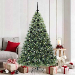 Mākslīgā Ziemassvētku Eglīte Su 300 Led Zaļa 180 Cm Pe Un Pvc Vidaxl