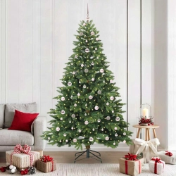 Mākslīgā Ziemassvētku Eglīte Su 300 Led Zaļa 210 Cm Pe Un Pvc Vidaxl