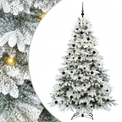 Mākslīgā Ziemassvētku Eglīte Su 300 Led Zaļa 210 Cm Pe Un Pvc Vidaxl
