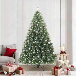 Mākslīgā Ziemassvētku Eglīte Su 300 Led Zaļa 210 Cm Pe Un Pvc Vidaxl
