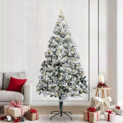 Mākslīgā Ziemassvētku Eglīte Su 300 Led Zaļa 240 X 150 Cm Vidaxl