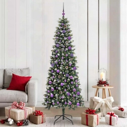 Mākslīgā Ziemassvētku Eglīte Su 300 Led Zaļa 86 X 86 X 210 Cm Vidaxl
