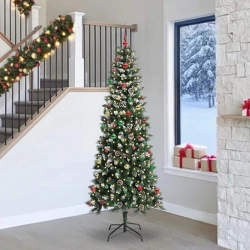 Mākslīgā Ziemassvētku Eglīte Su 300 Led Zaļa 96 X 96 X 240 Cm Vidaxl