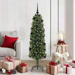Mākslīgā Ziemassvētku Eglīte Zaļa 150 Cm Pvc Vidaxl