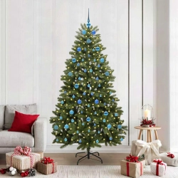 Mākslīgā Ziemassvētku Eglīte Zaļa 210 Cm Pvc Vidaxl