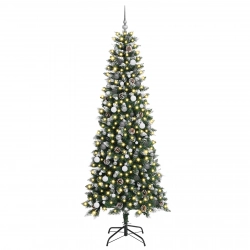 Mākslīgā Ziemassvētku Eglīte Zaļa 240 Cm Pvc Vidaxl