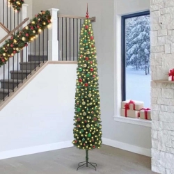 Mākslīgā Ziemassvētku Eglīte Zaļa 270 Cm Pvc Vidaxl