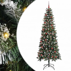 Mākslīgā Ziemassvētku Eglīte Zaļa 86 X 86 X 210 Cm Pvc Vidaxl