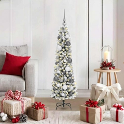 Mākslīgāziemassvētkueglīte Balts 120Cm Pvc Vidaxl