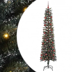 Mākslīgāziemassvētkueglīte Su 300 Led Zaļa 58 X 58 X 210 Cm Pvc Vidaxl