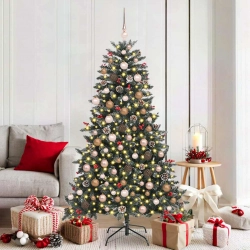 Mākslīgāziemassvētkueglīte Su 300 Led Zaļa 99 X 99 X 180 Cm Pvc Vidaxl