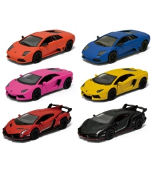 Металлическая моделька машинка Matte Lamborghini Kinsmart