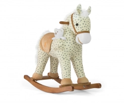 Milly Mally Rocking Horse Pony Gray Dot
