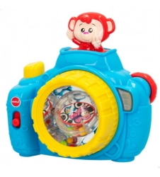 Muzikāla rotaļlieta ar gaismu un skaņu Fotoaparāts Winfun CB46688