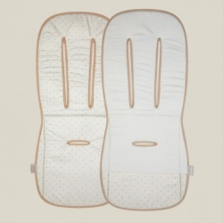 Piapimo Dwustronna Wkładka do Wózka Foresta Beige