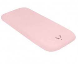 Piapimo SleepSweet Prześcieradło Do Wózka z Haftem 80 x 40 cm Różowe