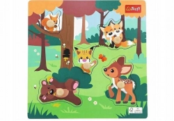 Trefl Puzzle Mini Drewniane Forest