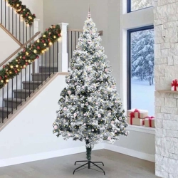 Ziemassvētku Eglīte Balts 300 Cm Pvc Vidaxl