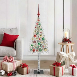 Ziemassvētku Eglīte Su 150 Led Balts 120 Cm Pe Un Tērauds Vidaxl