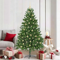 Ziemassvētku Eglīte Su 300 Led Ar Statīvu Zaļa 180 Cm Pe Vidaxl