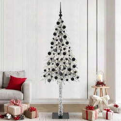 Ziemassvētku Eglīte Su 300 Led Balts 210 Cm Pe Un Tērauds Vidaxl