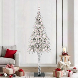 Ziemassvētku Eglīte Su 300 Led Balts 210 Cm Pe Un Tērauds Vidaxl