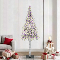 Ziemassvētku Eglīte Su 300 Led Balts 210 Cm Pe Un Tērauds Vidaxl