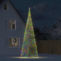 Ziemassvētku Eglītes Dekorācija, 1544 Krāsainas Led, 500 Cm Vidaxl