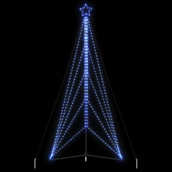 Led Ziemassvētku Eglīte 615 Led Zila 404,5 Cm Vidaxl