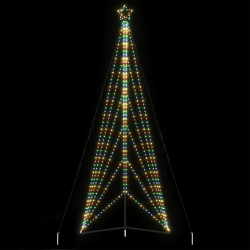 Led Ziemassvētku Eglīte 861 Led Krāsains 478 Cm Vidaxl